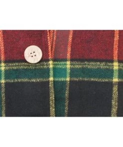 Star Struck Clothing 40s Jacket In Green And Red Plaid