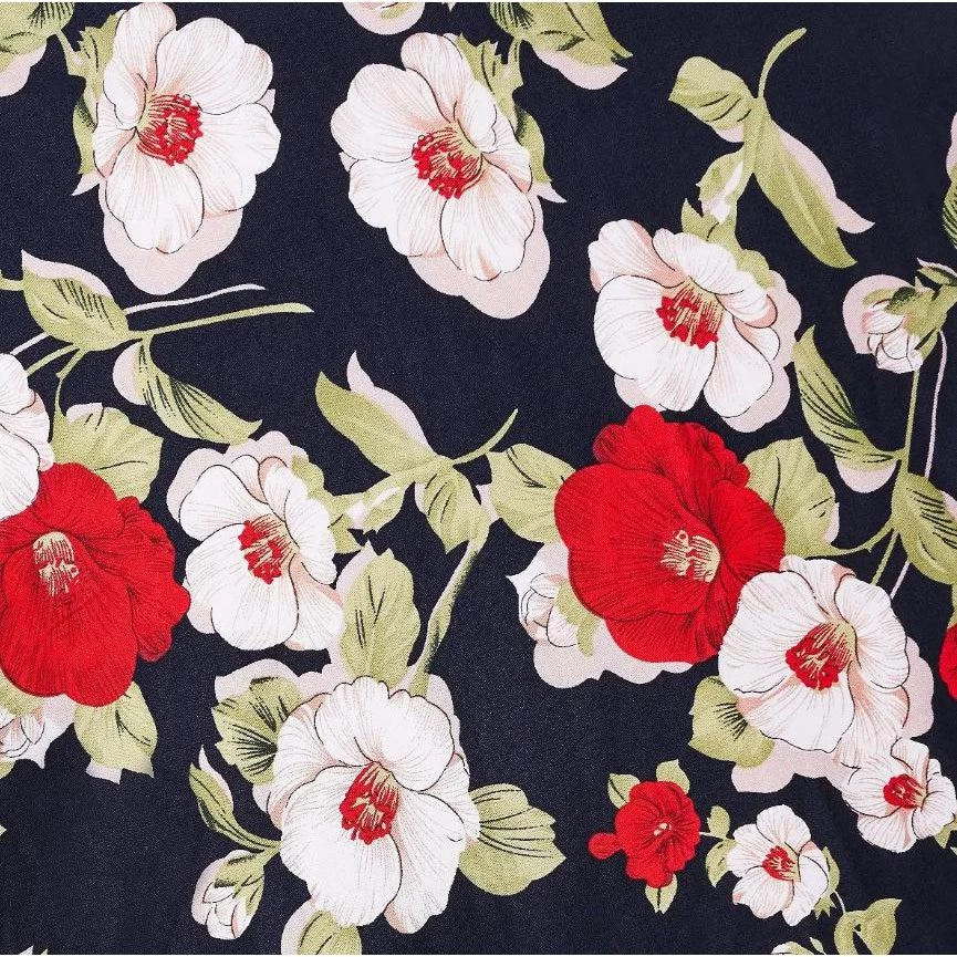 Dolly & Dotty Darlene Dress In Navy Floral Print 9 Dolly & Dotty Darlene Dress In Navy Floral Print