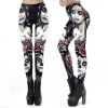Glitz Glam And Rebellion Day Of The Dead Leggings