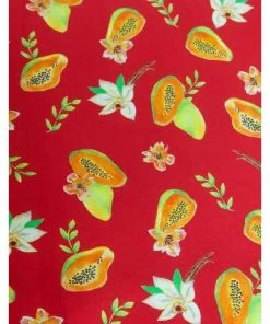 Women's Apparel Miss Lulo Della Dress In Hawaiian Papaya Print