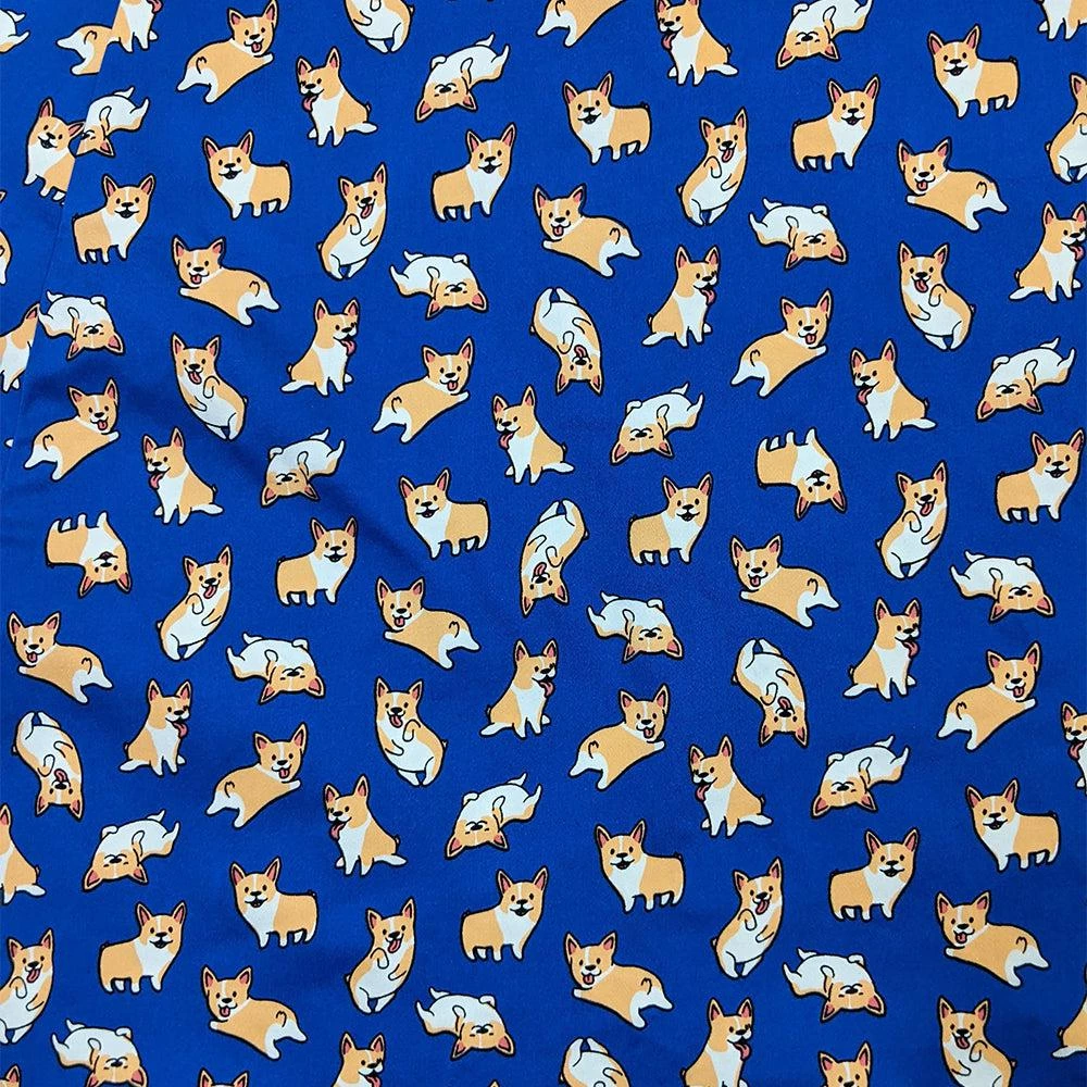 Eva Rose Corgilicious Swing Dress In Blue Women's Apparel 6 Eva Rose Corgilicious Swing Dress In Blue Women's Apparel