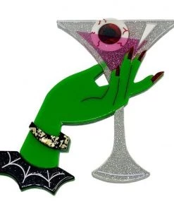 Lipstick & Chrome Eye'll Have Another Brooch