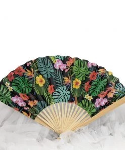 Glitz Glam And Rebellion Tropical Tiki Nights Fan 10