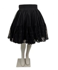 Women's Apparel Banned First Sight Tulle Flare Skirt In Black