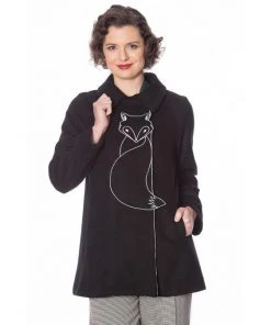 Women's Apparel Banned Foxy Coat