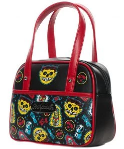 Sourpuss Freak Show Mini Bowler Purse Accessories
