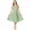 Women's Apparel Timeless London Freya Swing Dress In Green Floral