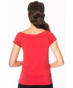 Banned Freyja Top In Red
