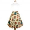Women's Apparel Hemet Circle Skirt In Frida Tattoo Print