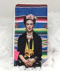 Glitz Glam And Rebellion Frida Kahlo Colorful Wallet Purses, Bags, & Wallets