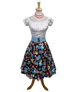 Glitz Glam And Rebellion GGR Alice In Wonderland Circle Skirt