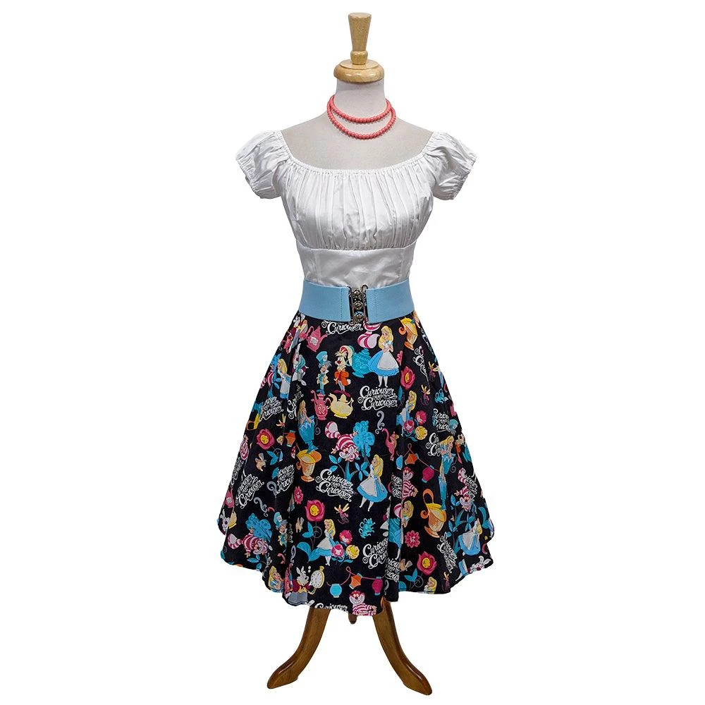 Glitz Glam And Rebellion GGR Alice In Wonderland Circle Skirt 4 Glitz Glam And Rebellion GGR Alice In Wonderland Circle Skirt