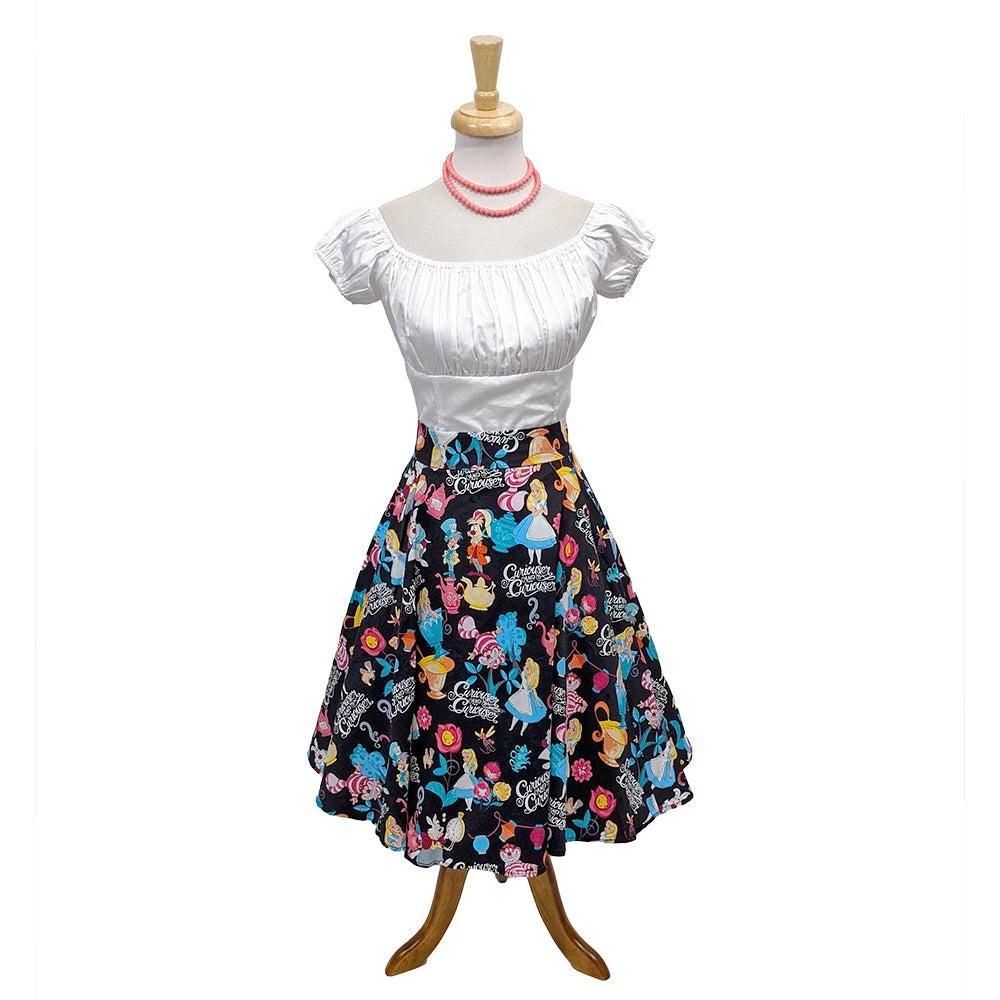 Glitz Glam And Rebellion GGR Alice In Wonderland Circle Skirt 5 Glitz Glam And Rebellion GGR Alice In Wonderland Circle Skirt