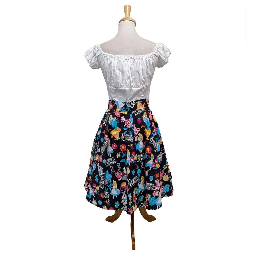 Glitz Glam And Rebellion GGR Alice In Wonderland Circle Skirt 6 Glitz Glam And Rebellion GGR Alice In Wonderland Circle Skirt