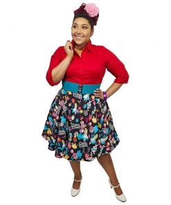 Glitz Glam And Rebellion GGR Alice In Wonderland Circle Skirt 14 Glitz Glam And Rebellion GGR Alice In Wonderland Circle Skirt