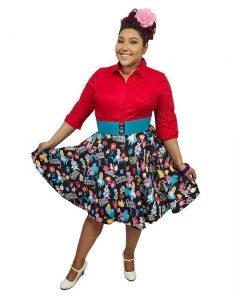 Glitz Glam And Rebellion GGR Alice In Wonderland Circle Skirt