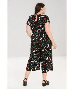 Women's Apparel Hell Bunny Good Fortune Jumpsuit