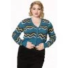 Banned Good Vibrations Cropped Cardigan