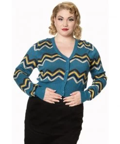 Banned Good Vibrations Cropped Cardigan