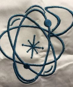 Glitz Glam And Rebellion Men's Atomic Bowling Shirt In Dark Green And Beige Men's Apparel