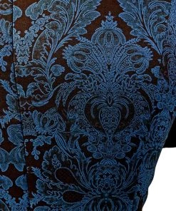 ChicStar Haunted Mansion Wiggle Dress In Blue Women's Apparel