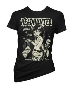 Pinky Star "Headhunter Queen Of Souls" Tee Women's Apparel
