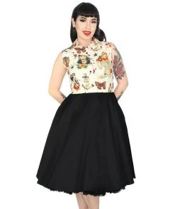 Women's Apparel Hemet Snap-Front Circle Dress In Anchors Away