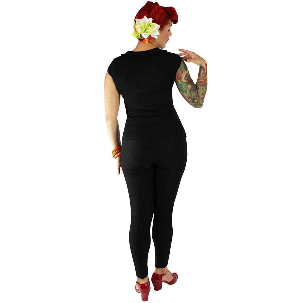 Hemet Black Sailor Top 6 Hemet Black Sailor Top