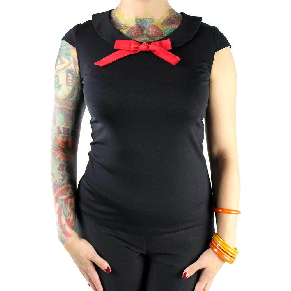 Hemet Black Sailor Top 4 Hemet Black Sailor Top