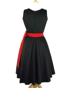 Women's Apparel Hemet Full Circle Swing Dress In Black