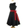 Women's Apparel Hemet Full Circle Swing Dress In Black