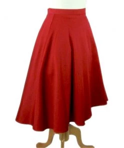 Women's Apparel Hemet Full Circle Skirt In Red