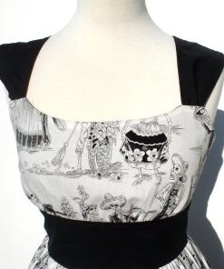 Women's Apparel Hemet Catrinas Dress In Black & White