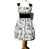 Women's Apparel Hemet Catrinas Dress In Black & White