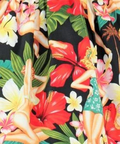 Hemet Pleated Skirt In Aloha Print Women's Apparel