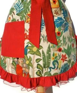 Women's Apparel Hemet Frida Vintage-Inspired Apron