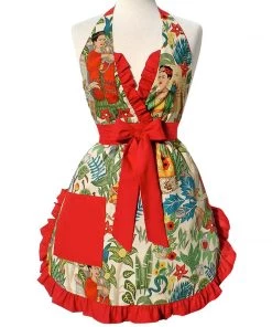 Women's Apparel Hemet Frida Vintage-Inspired Apron