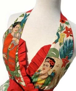 Women's Apparel Hemet Frida Vintage-Inspired Apron