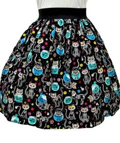 Hemet Pleated Skirt In Los Gatos Print