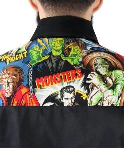 Hemet Men's Monster Mash Western Top Men's Apparel