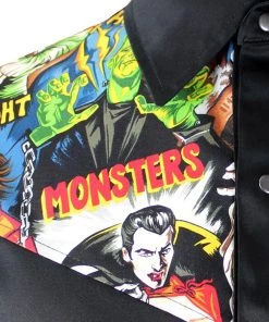 Hemet Men's Monster Mash Western Top Men's Apparel