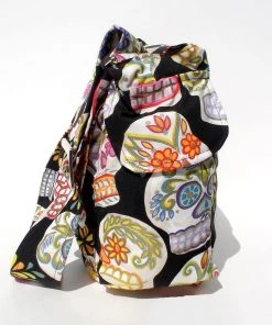 Accessories Hemet Large Sugar Skulls Messenger Bag
