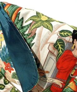 Hemet Tropical Frida Messenger Bag In Beige Accessories