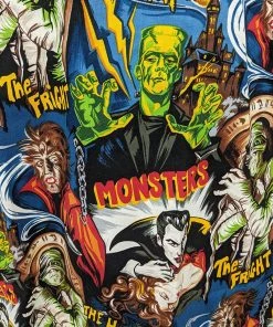 Hemet Circle Skirt In Monster Mash