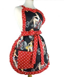 Hemet Motorcycles & Pinups Apron