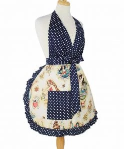Women's Apparel Hemet Nautical Mermaid Tattoo Apron
