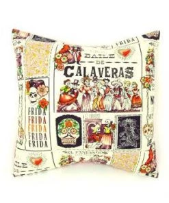 Hemet Pillow Cover In Baile De Calaveras