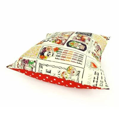 Hemet Pillow Cover In Baile De Calaveras 4 Hemet Pillow Cover In Baile De Calaveras