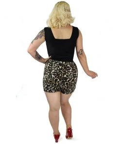 Women's Apparel Hemet Pin Up Essential Crop Top In Black