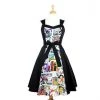 Hemet Comic Strip Swing Dress Women's Apparel